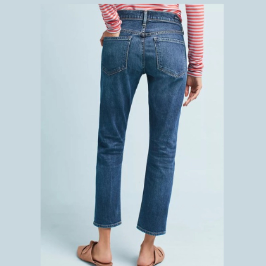 Anthropologie | Citizens Of Humanity | Elsa Jeans | Mid-Rise Slim Crop Size 30